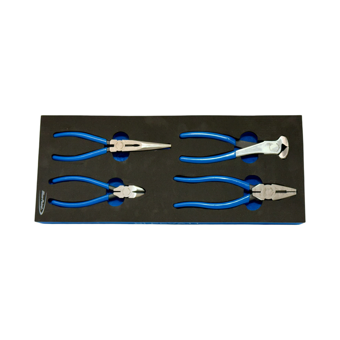 Dark Slate Gray Blue Point EVA Series—4 Piece Plier Set Pliers