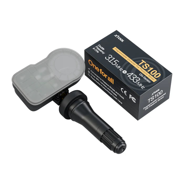 Dark Slate Gray XTOOL TS100 Programmable Universal Tire Pressure Sensor TPMS Sensor