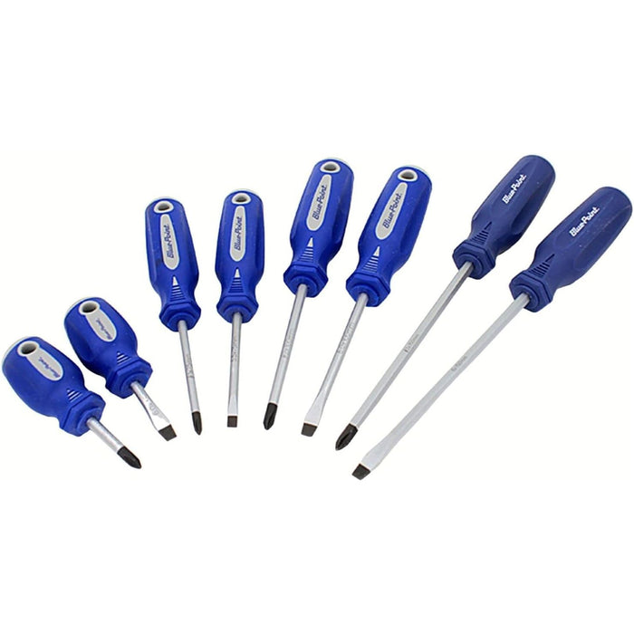 Light Gray Blue Point 8 Piece Screwdriver Set Screwdrivers