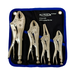 Black Blue Point Locking Pliers, Standard Grip, 4 pc BSGLP404 Pliers