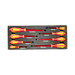 Dim Gray Blue Point Insulated VDE 8 Piece Screwdriver Set Screwdrivers