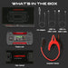 Dark Slate Gray LOKITHOR J2500 Jump Starter with LiFePO4 Safety Battery 2500Amp Vehicle Jump Starters