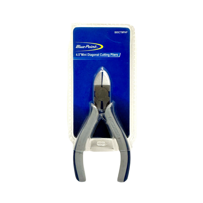 Midnight Blue Blue Point 4.5" Miniature Thin Diagonal Cutters Pliers