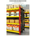 Rosy Brown Warehouse Garage Storage Rack Shelving 4 Layer 300kg 4000x600x2000mm Shelving