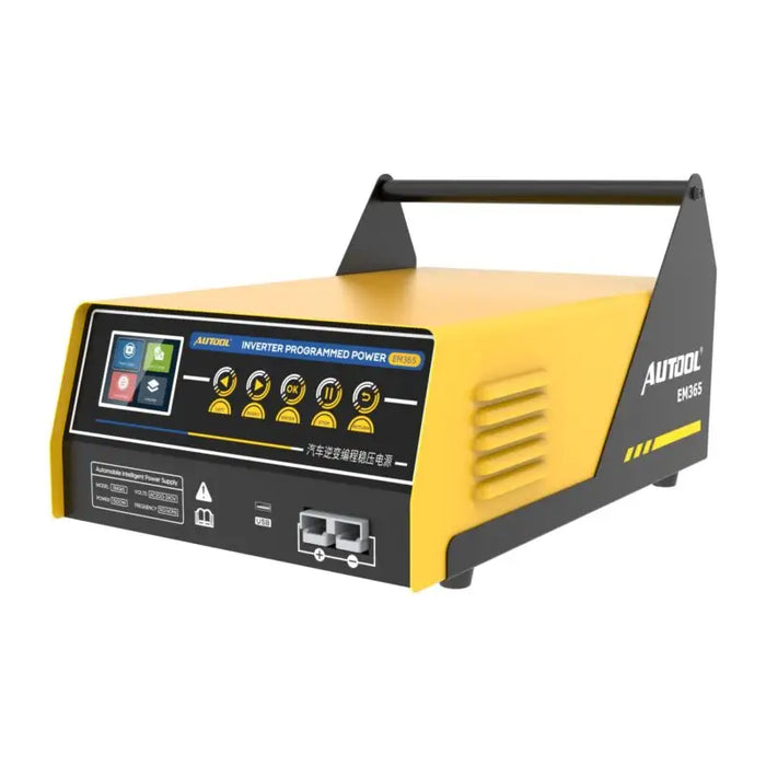 Light Goldenrod AUTOOL Fast Charging Battery Charger 150A DC Power Supply For Programming Vehicle Battery Chargers