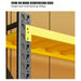 Goldenrod Warehouse Garage Storage Rack Shelving 5 Layer 300kg 4000x600x2000mm Starter Kit Shelving