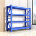 Light Gray Warehouse Garage Storage Rack Shelving 4 Layer 300kg 2000x600x2000mm Starter Kit Shelving