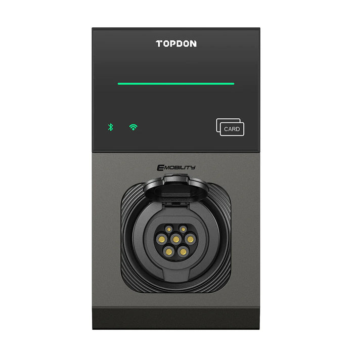 Dark Slate Gray TOPDON PulseQ AC Pro Level 2 EV Charger 11kw/22kw EV Charger