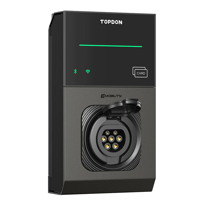 Dark Slate Gray TOPDON PulseQ AC Pro Level 2 EV Charger 11kw/22kw EV Charger