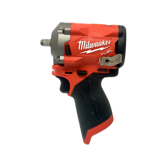 Sienna Milwaukee M12 FUEL 12-Volt Lithium-Ion Brushless Cordless Stubby 3/8 in. Impact Wrench (Tool-Only) Impact Wrench