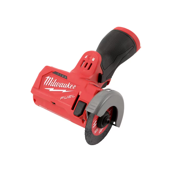 Dark Slate Gray Milwaukee 2522-20 M12 FUEL 3 in. Compact Cut Off Tool (Tool Only) Grinders