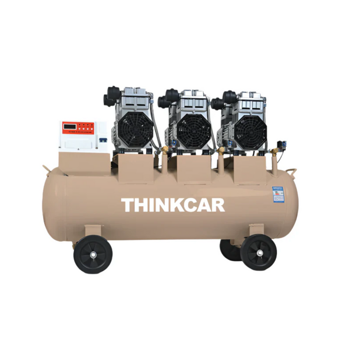 Rosy Brown THINKCAR Oil-free Silent Air Compressor TAC-633, 90L Air Compressor