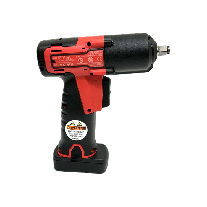 Tomato Snap On 14.4 V 3/8" Drive MicroLithium Cordless Impact Wrench (Tool Only) (Red) Impact Wrench