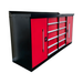 Black DTNZ Ultimate 88" Workshop Bench, Tool Cabinet WORK BENCH