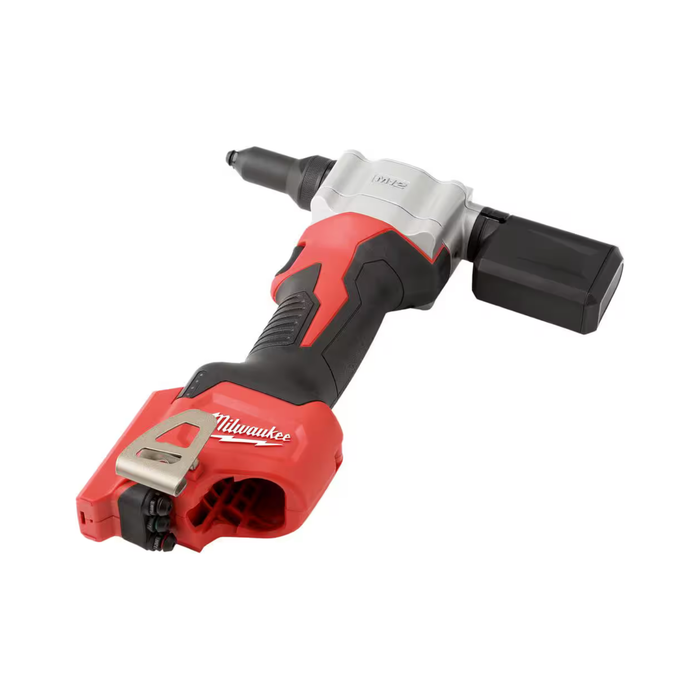 Tomato Milwaukee M12 12-Volt Lithium-Ion Cordless Rivet Tool (Tool-Only) Rivet Gun