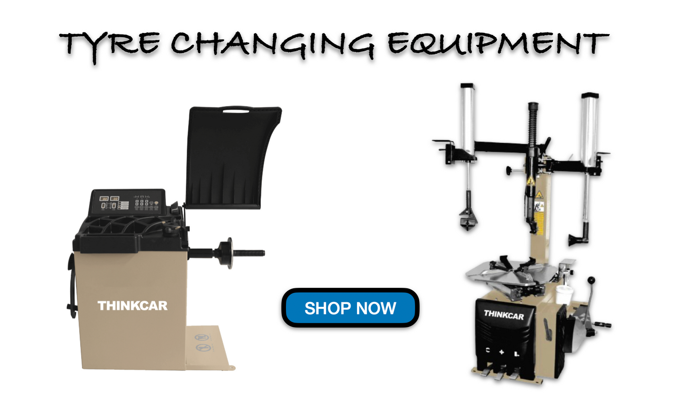 Tyre changing equipment