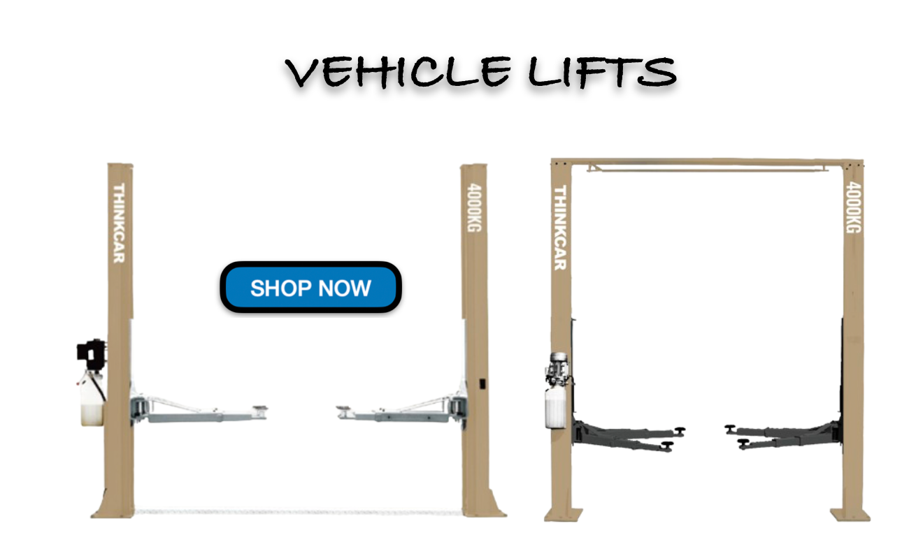 Shop vehicle lifts