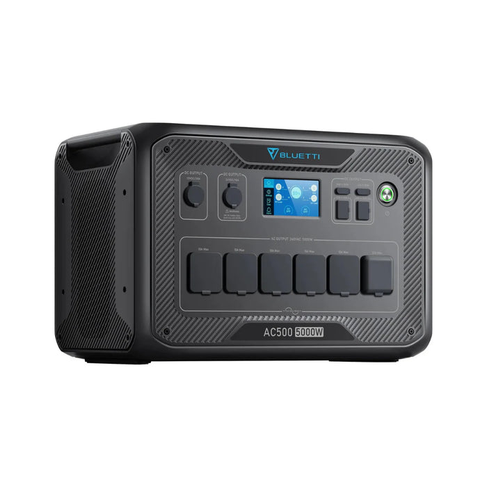 Dark Slate Gray Bluetti AC500 Expandable Home & Portable Power Station | 5000w (1000W Surge) Power Station