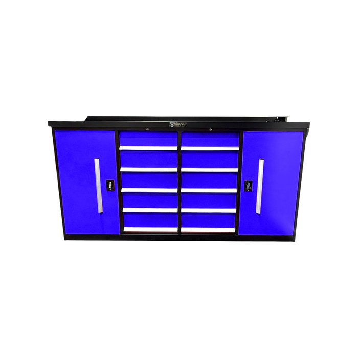 Blue DTNZ Ultimate 88" Workshop Bench, Tool Cabinet WORK BENCH