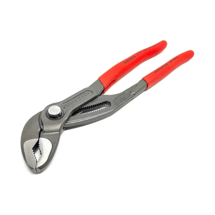 Slate Gray Knipex Pliers, Slip Joint, 250mm Overall Length, Adjustable Water Pump, Protection Guard Pliers