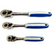 Gray Blue Point Soft Grip Ratchets 1/4", 3/8", 1/2" Tools