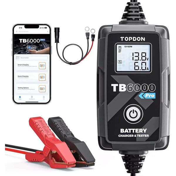 TOPDON Bundle - Phoenix Smart Advanced Diagnostic Scanner + T-Ninja Pro OBD  Programmer + Tornado 4000 Battery Charger – UHS Hardware