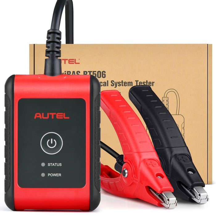 Tan AUTEL BT506 Battery Tester & Electrical System Diagnostic Scan Tool Battery Tester