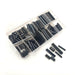 Dark Slate Gray DTNZ 315PCS Mixed Steel Tension Roll Pin Assortment Set + Storage Case