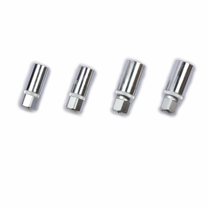 Light Gray DTNZ Stud Extractor Roller Remover Bolt Removal Socket 4pcs Stud Extractors