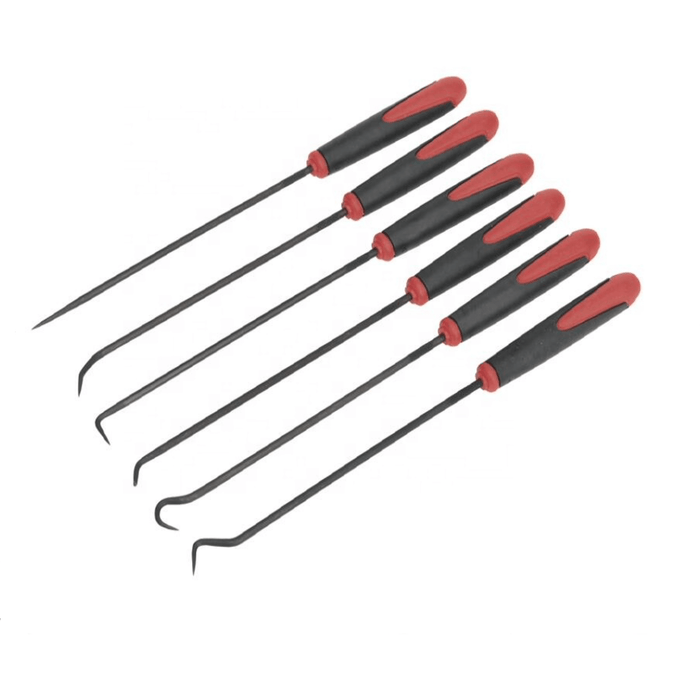 Dark Slate Gray DTNZ 6pcs Extra-Long Pick & Hook Set Pick & Scrapers