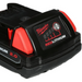 Black Milwaukee M18 18-Volt 2.0 Ah Lithium-Ion Compact Battery Battery