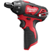 Dark Slate Gray Milwaukee M12 12-Volt Lithium-Ion Cordless 1/4 in. Hex Screwdriver (Tool-Only) Handheld Power Drills