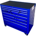 Medium Blue Blue Point 7 Drawers, Classic Roll Cab, 40" KRB4007KPCM Tool Storage