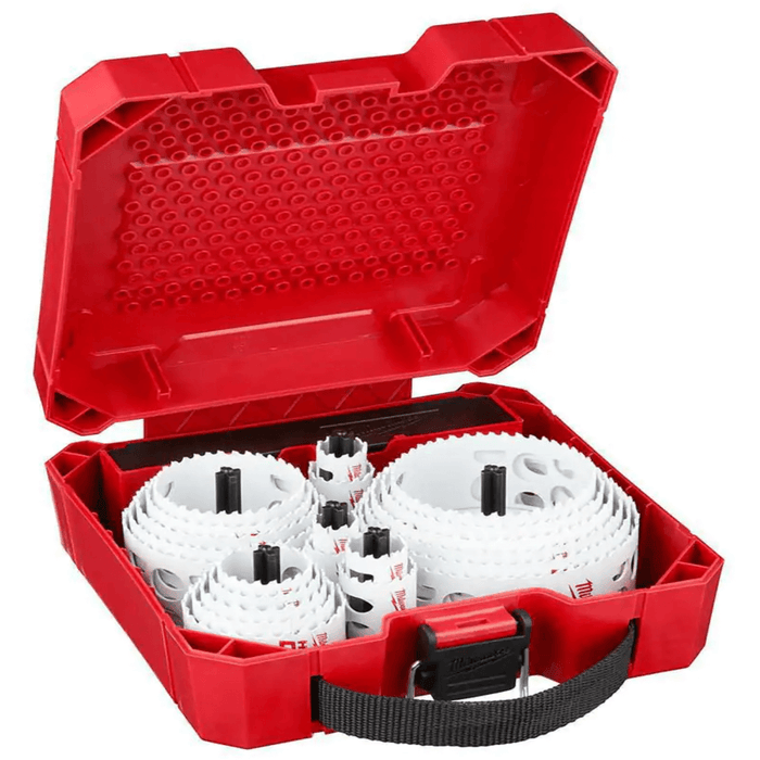 Lavender Milwaukee Hole Dozer General Purpose Bi-Metal Hole Saw Set (28-Piece) Hole Saws