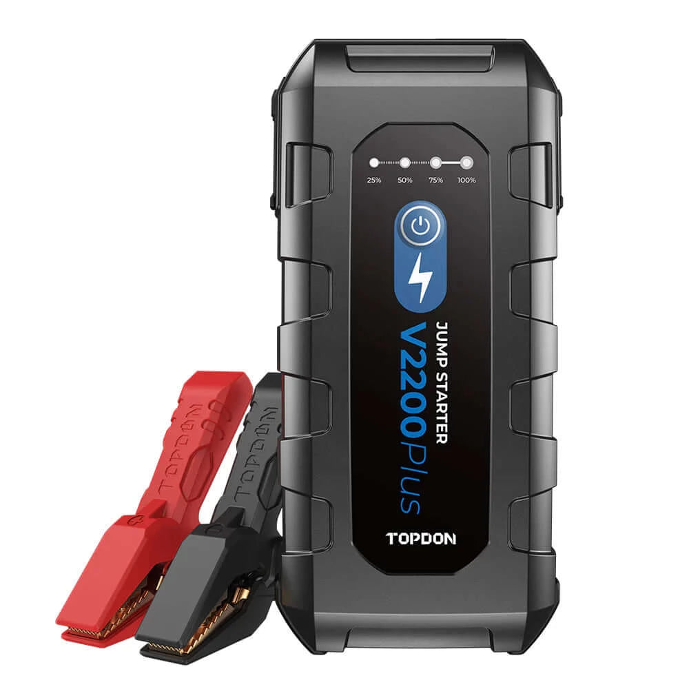 TOPDON JS2000 2000 AMP Jump Starter, Test and Review 