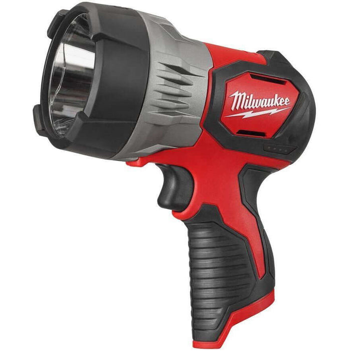 Dark Slate Gray Milwaukee M12 12-Volt Lithium-Ion Cordless 750-Lumen TRUEVIEW LED Spotlight (Tool-Only) Inspection Lights